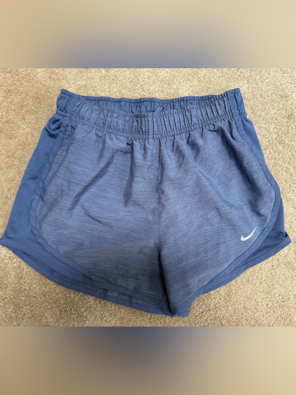 Nike Women's Sz XS Blue Running Shorts - Lightweight Athletic Design